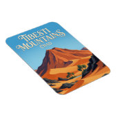 Tibesti-Gebirge Tschad Magnet (Rechte Seite)