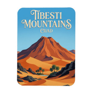 Tibesti-Gebirge Tschad Magnet