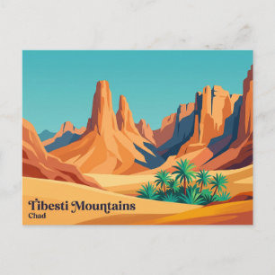 Tibesti-Gebirge Tschad Postkarte
