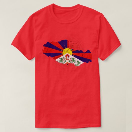Tibet3 T-Shirt (Design vorne)