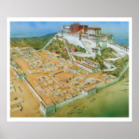 " Tibet: 17. Jh/heute Lhasa - POTALA-PALAST ...