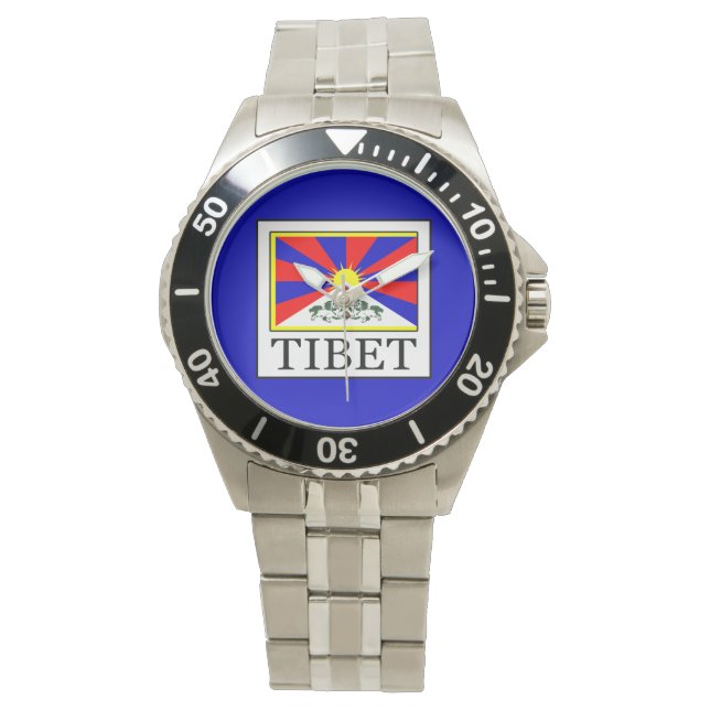 Tibet Armbanduhr (Vorderseite)