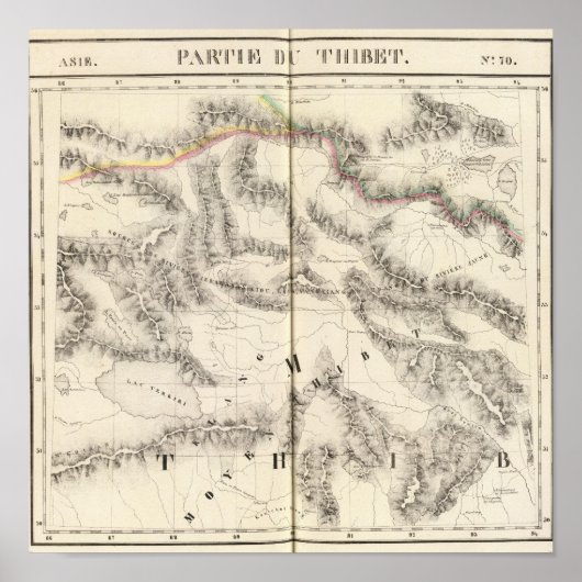 Tibet, Asien 70 Poster (Vorne)