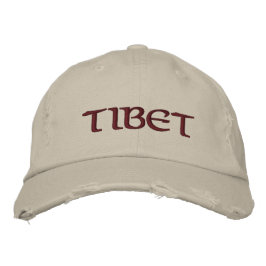 Tibet Baseball Cap Bestickte Baseballkappe