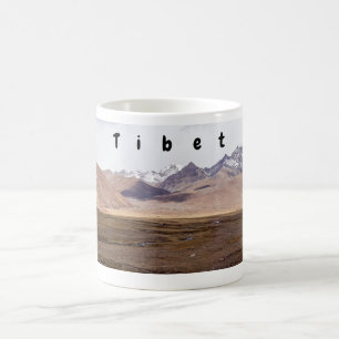 Tibet - Berglandschaft Kaffeetasse