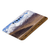 Tibet - Berglandschaft mit Yaks Magnet (Linke Seite)