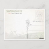 Tibet-Blume | Benutzerdefinierte Postkarte (Rückseite)