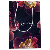 Tibet-Blume | Custom Gift Bag Mittlere Geschenktüte (Vorderseite)