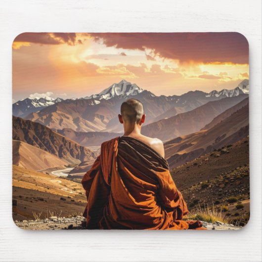 TIbet - Buddhism - Meditation Mousepad (Vorne)