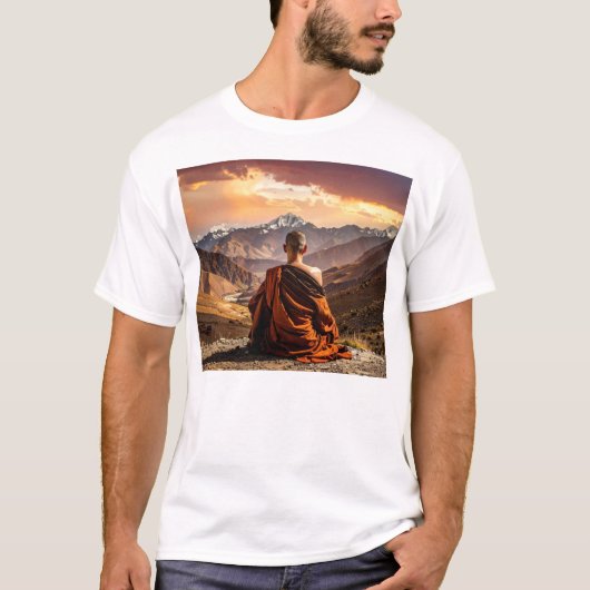 TIbet - Buddhism - Meditation T-Shirt (Vorderseite)
