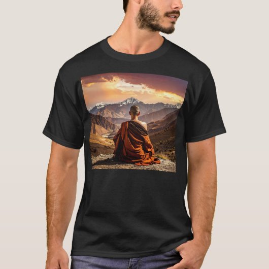 TIbet - Buddhism - Meditation T-Shirt (Vorderseite)