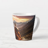 Tibet - Buddhismus - Meditation Milchtasse (Rechte Ecke)
