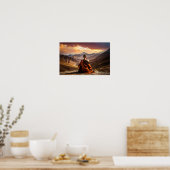 Tibet - Buddhismus - Meditation Poster (Küche)