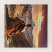 Tibet - Buddhismus - Meditation Puzzle (Horizontal)