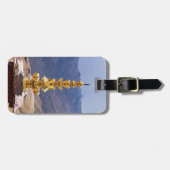 Tibet - Buddhistisches Kloster Ganden Gepäckanhänger (Vorderseite horizontal)