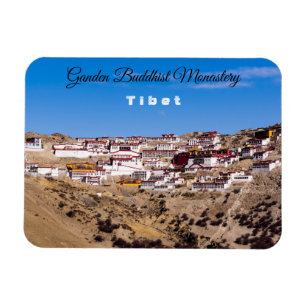 Tibet - Buddhistisches Kloster Ganden Magnet