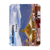 Tibet - Buddhistisches Kloster Ganden Magnet (Vertikal)