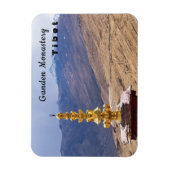 Tibet - Buddhistisches Kloster Ganden Magnet (Vertikal)