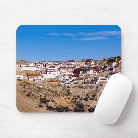 Tibet - Buddhistisches Kloster Ganden Mousepad (Mit Mouse)
