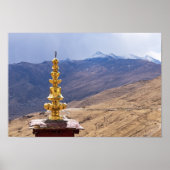 Tibet - Buddhistisches Kloster Ganden Poster (Vorne)