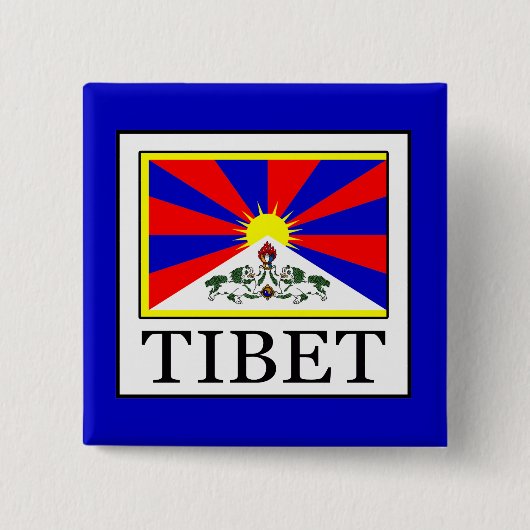 Tibet Button (Vorderseite)