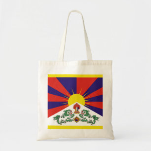 Tibet-Fahne - Snow-Lion-Flagge Tragetasche