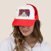 Tibet Flag Hat Truckerkappe (Beispiel)