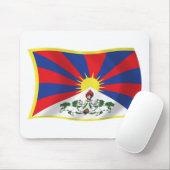 Tibet Flag Mousepad (Mit Mouse)