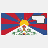 Tibet-Flag Samsung Galaxy Hülle (Rückseite (Horizontal))