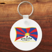 Tibet Flag Schlüsselanhänger (Vorderseite)