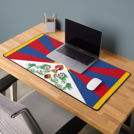 Tibet-Flag Schreibtischunterlage