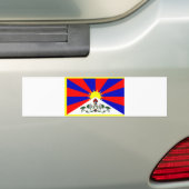 Tibet-Flagge Autoaufkleber (Auf Auto)