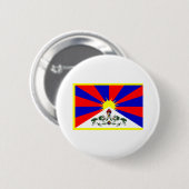 Tibet-Flagge Button (Vorne & Hinten)