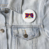 Tibet-Flagge-Button Button (Beispiel)
