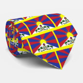 Tibet-Flagge Krawatte (Gerollt)