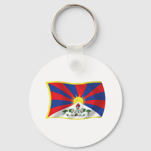 Tibet-Flagge-Schlüsselanhänger Schlüsselanhänger