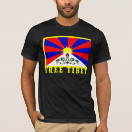 Tibet-Flagge T-Shirt
