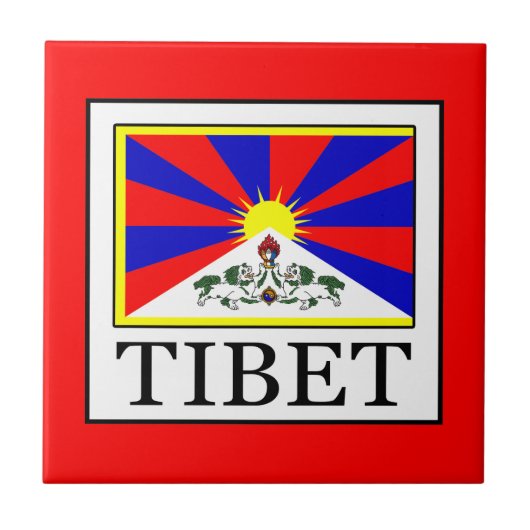 Tibet Fliese (Vorderseite)