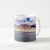 Tibet - Fluss Brahmaputra Kaffeetasse (VorderseiteRechts)