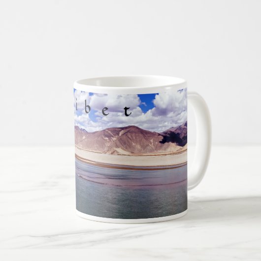 Tibet - Fluss Brahmaputra Kaffeetasse (VorderseiteRechts)
