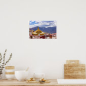 Tibet - Ganden Buddhist Monastery Poster (Küche)