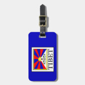 Tibet Gepäckanhänger (Vorderseite vertikal)