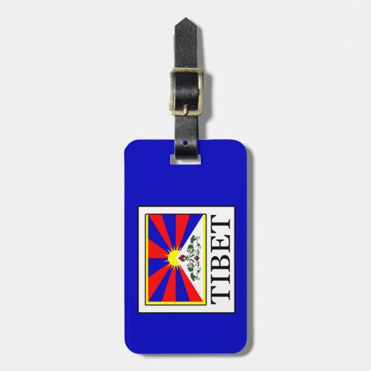 Tibet Gepäckanhänger (Vorderseite vertikal)