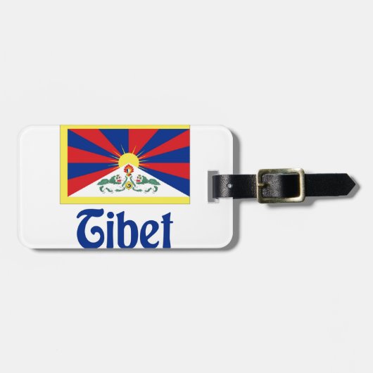 Tibet Gepäckanhänger (Vorderseite horizontal)