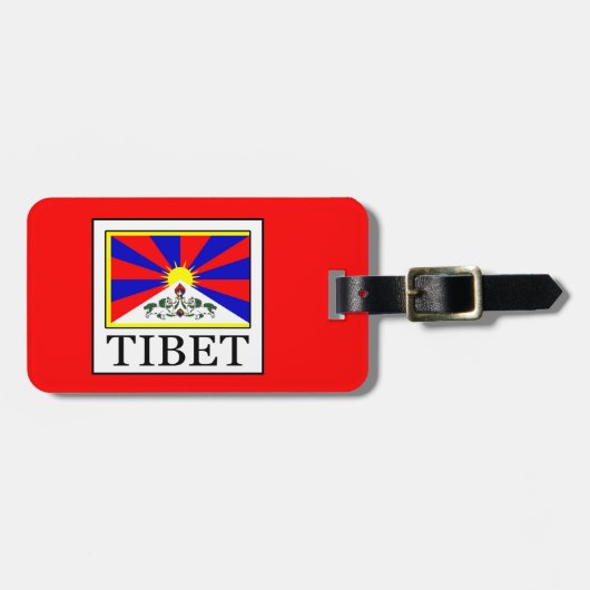 Tibet Gepäckanhänger (Vorderseite horizontal)