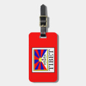 Tibet Gepäckanhänger (Vorderseite vertikal)