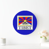 Tibet Große Wanduhr (Zuhause)