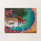 Tibet, Gyantse - buddhistisches Kunstwerk Puzzle (Horizontal)