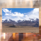 Tibet, Himalaya - Landschaftliche Berglandschaft Fensteraufkleber (Blatt 2)