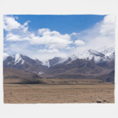 Tibet, Himalaya - Landschaftliche Berglandschaft Fleecedecke (Vorderseite (Horizontal))